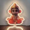 Baby Hanuman Ji Neon
