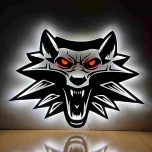 Wolf Acrylic