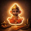 Hanuman Ji Neon