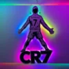 CR7 Ronaldo LED Wall Art