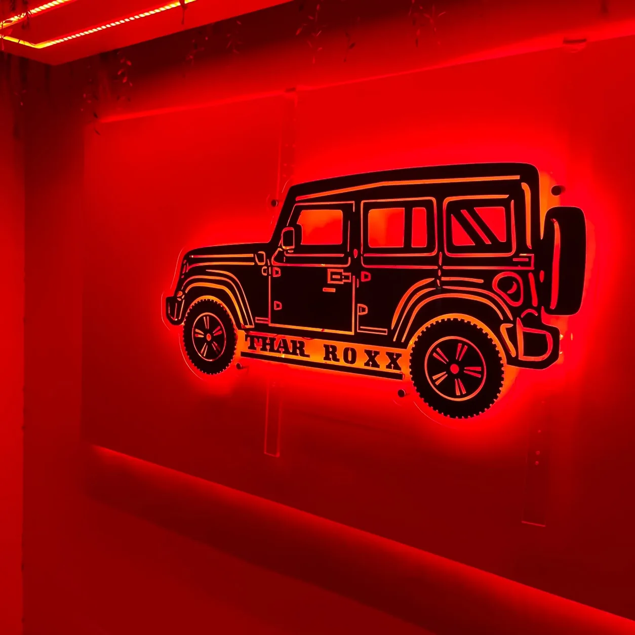 Thar Roxx LED Wall Art - Side View